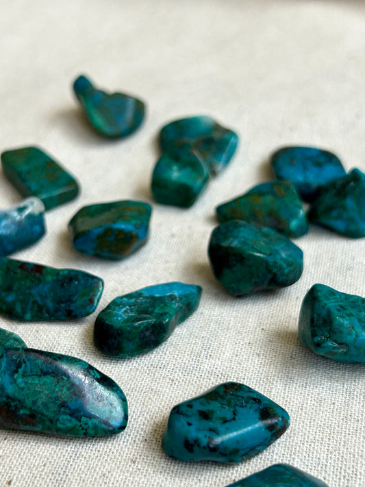 Chrysocolla Malachite Mini Tumble