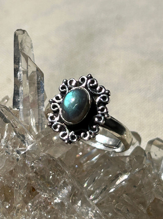 Labradorite Ring