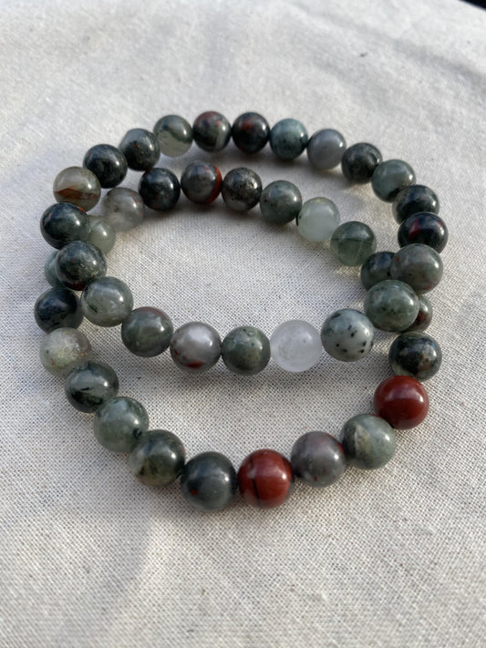 Bloodstone Bracelet 8mm