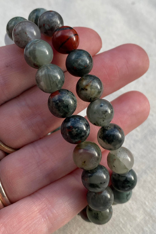 Bloodstone Bracelet 8mm