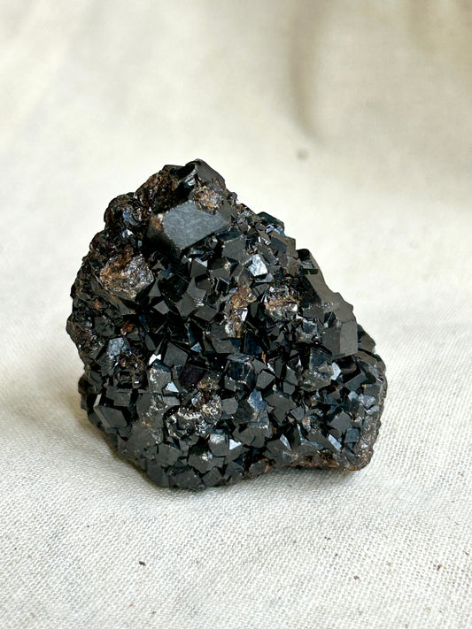 Black Garnet Cluster