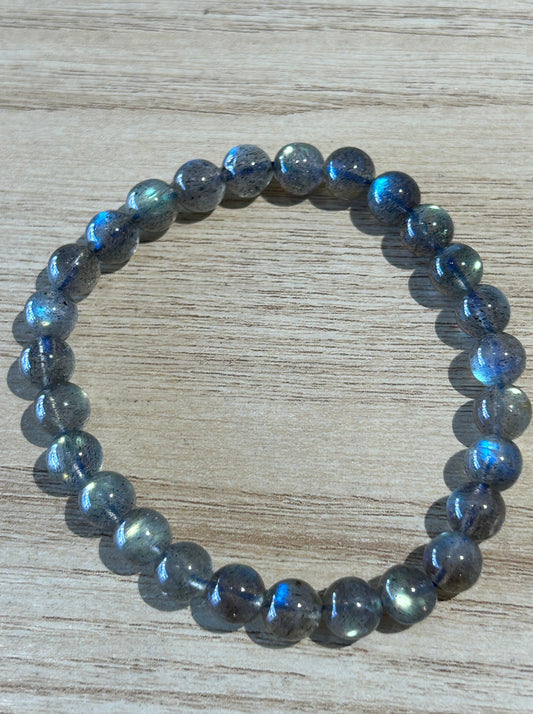 Labradorite Bracelet High Grade 8mm