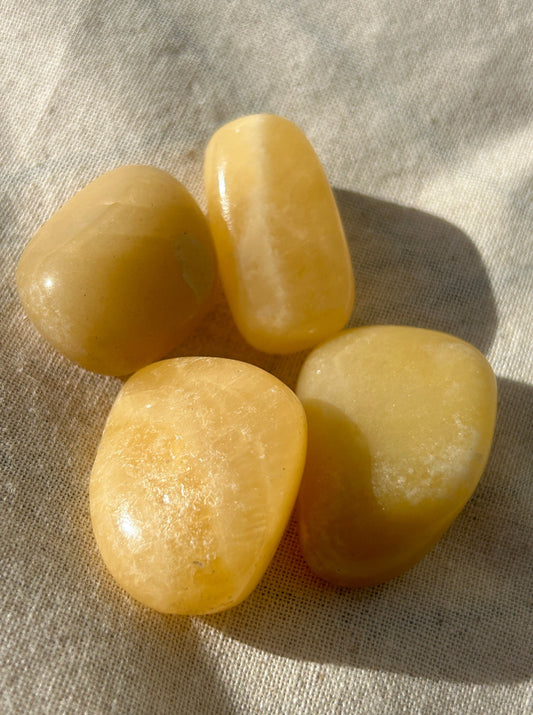 Honey Calcite Tumble