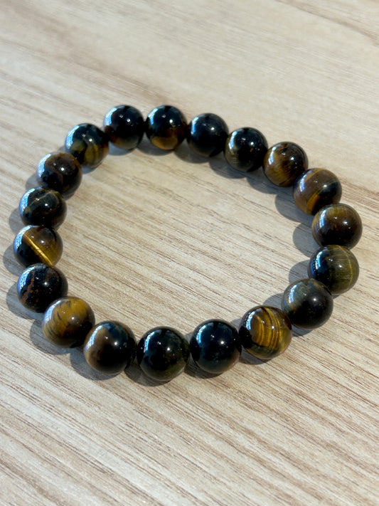 Blue Gold Tiger Eye Bracelet