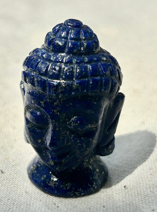 Lapis Lazuli Buddha Carving