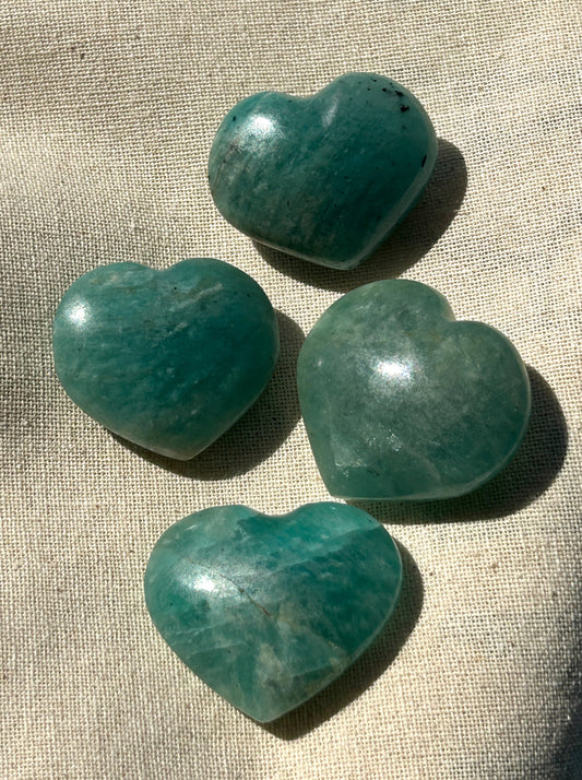 Amazonite Small Heart