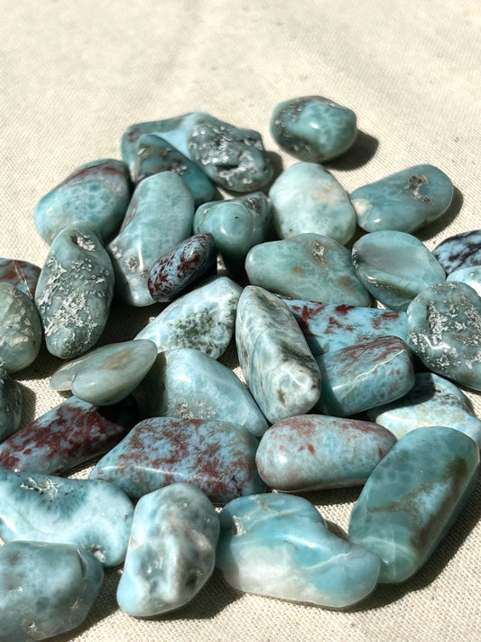 Larimar Small Tumbled Stone