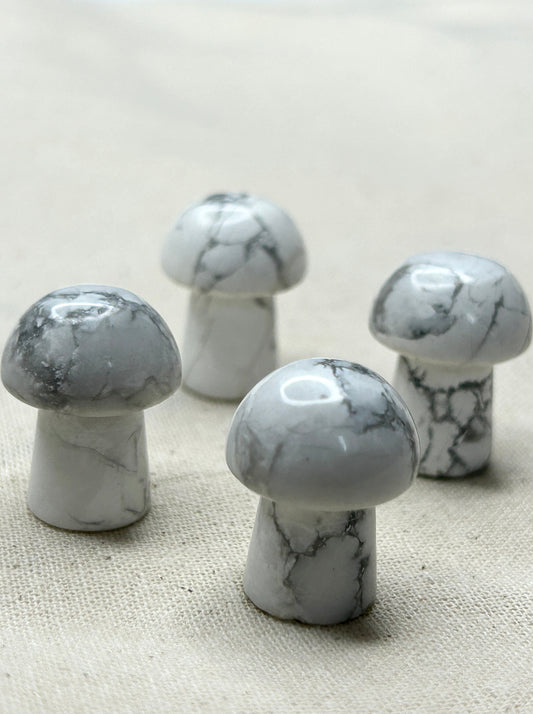 Howlite Mini Mushroom