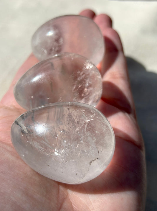 Clear Quartz Egg