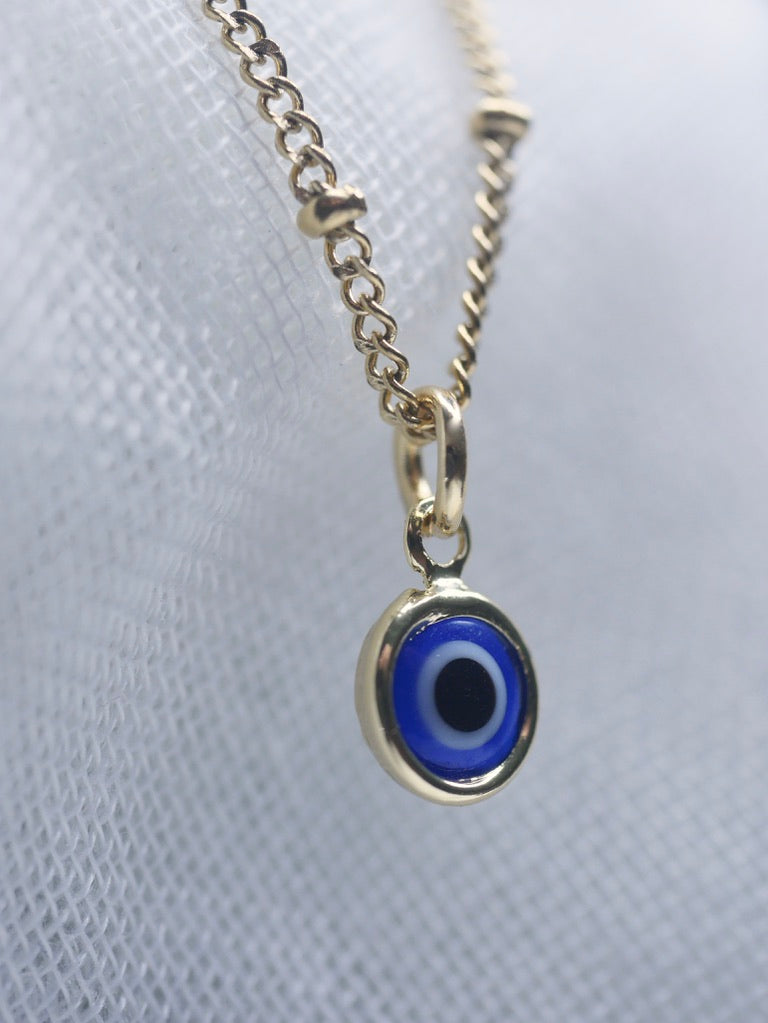 Evil Eye Gold Necklace