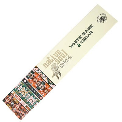 Native Soul Incense - White Sage & Cedar