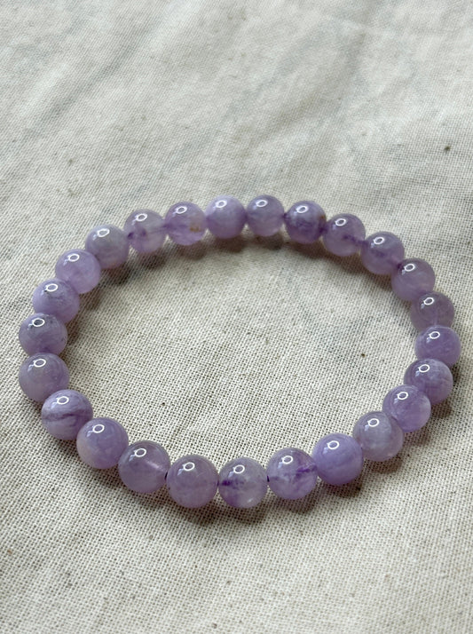 Light Violet Amethyst Bracelet