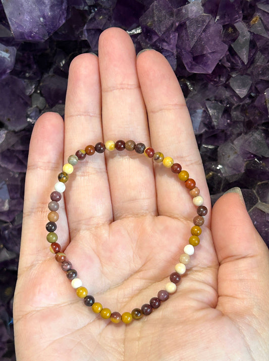 Mookaite Jasper Bracelet 4mm