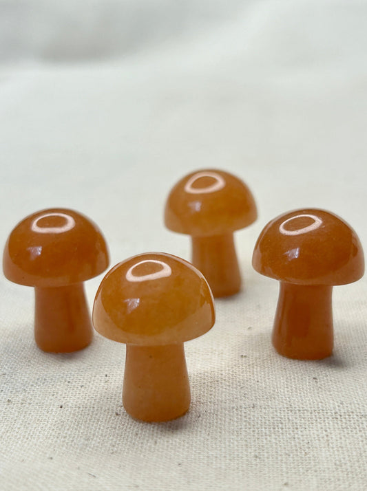 Red Aventurine Mini Mushroom