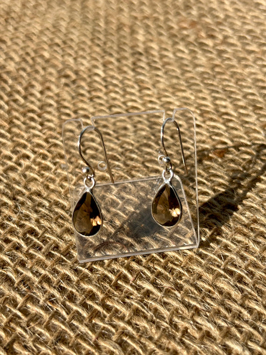 Smoky Quartz Earrings