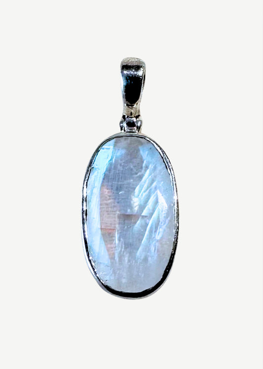 Moonstone  Sterling Silver Pendant