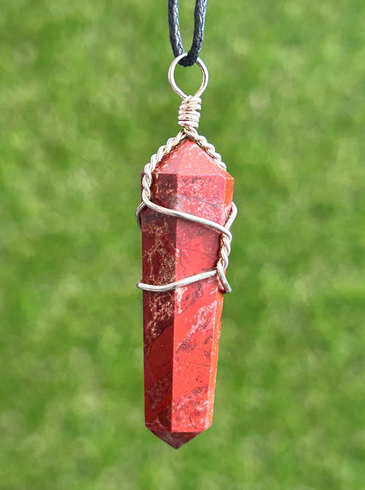 Red Japer Wire Wrap Point