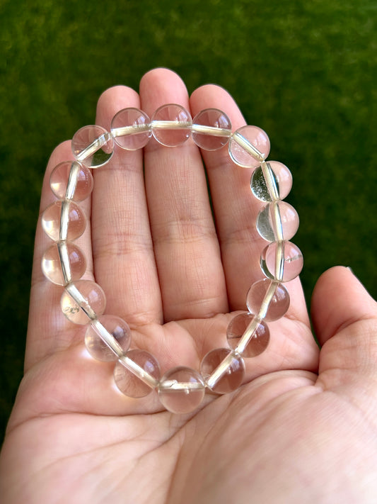 Clear Quartz 10mm Bracelet