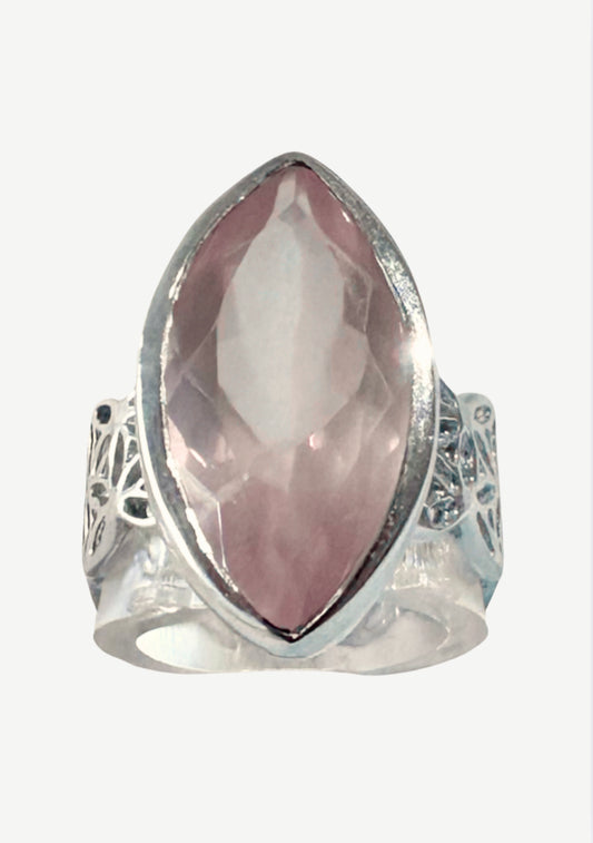 Rose Quartz Ring