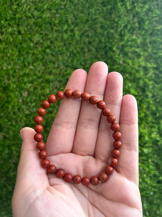 Red jasper bracelet