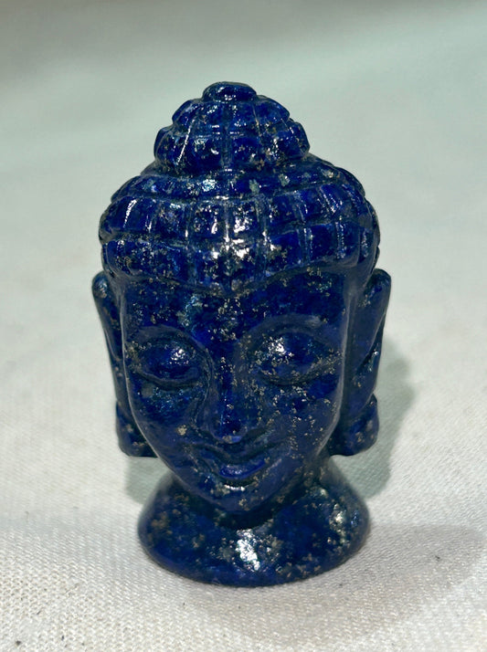 Lapis Lazuli Buddha Carving