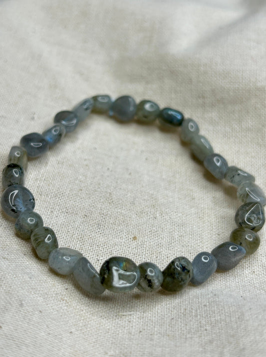 Labradorite Pebble Bracelet