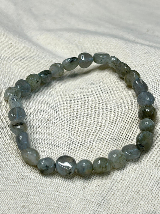 Labradorite Pebble Bracelet