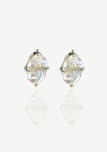 Load image into Gallery viewer, Herkimer Diamond Sterling Silver Earrings Large
