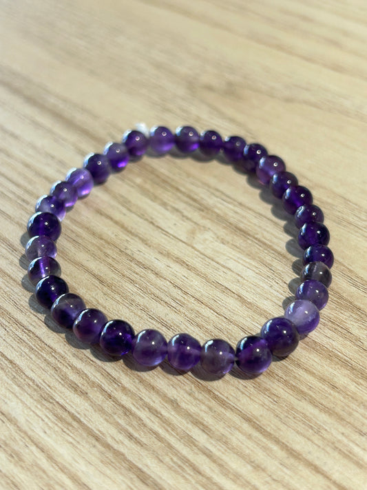 Amethyst Bracelet 5mm