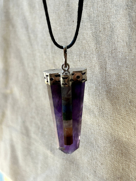 Amethyst Chakra Necklace