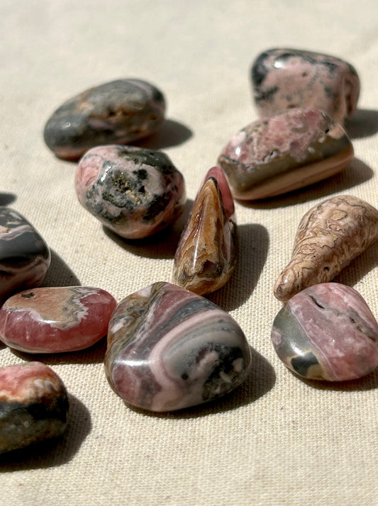 Rhodochrosite Small Tumbled Stone