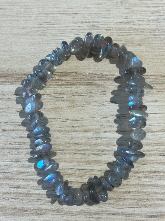 Labradorite Large Chip Bracelet