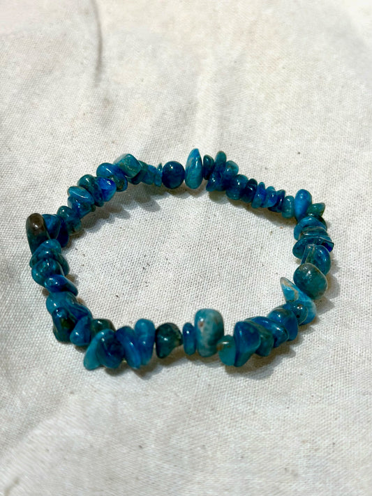 Apatite Chip Bracelet