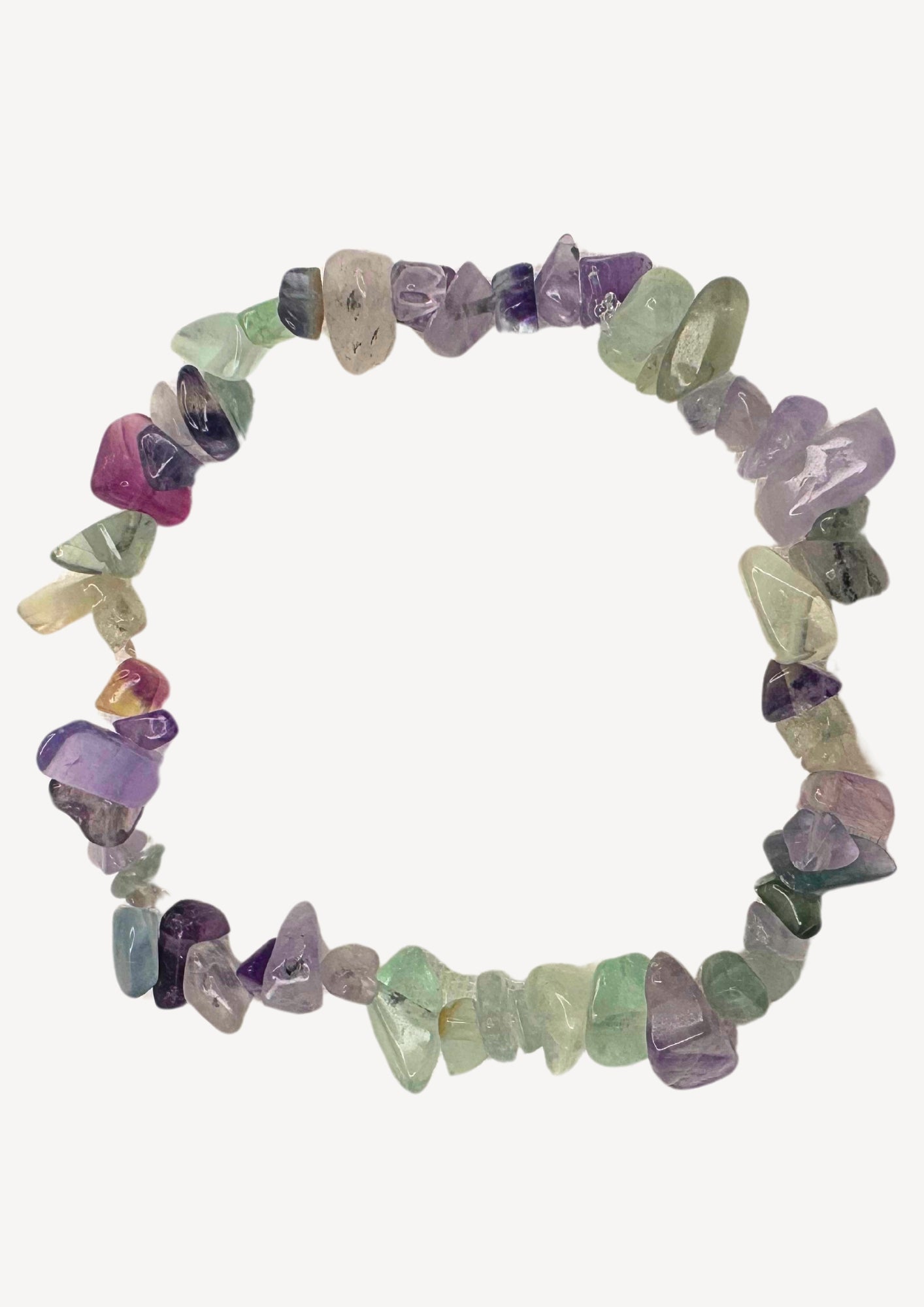 Fluorite Chip Bracelet