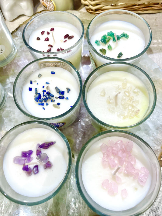 Soy Wax Crystal Candle