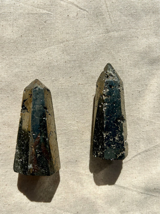 Pyrite point