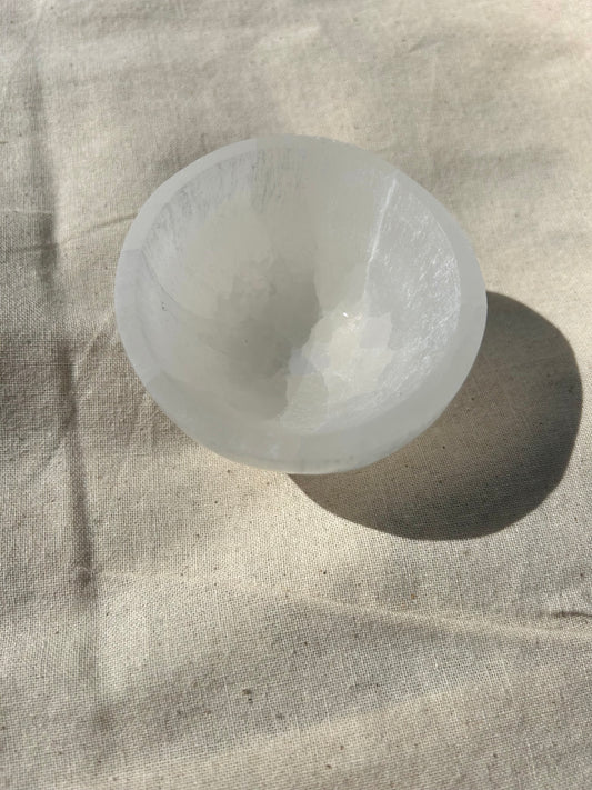 Mini  Selenite  Bowl