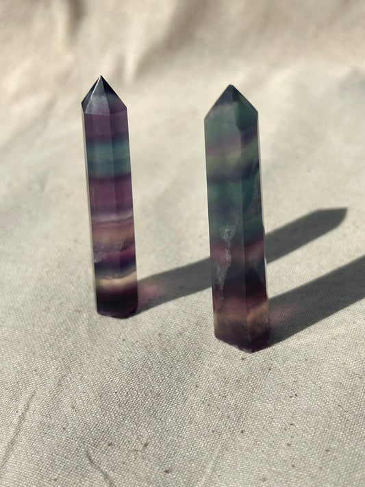 Small Fluorite point