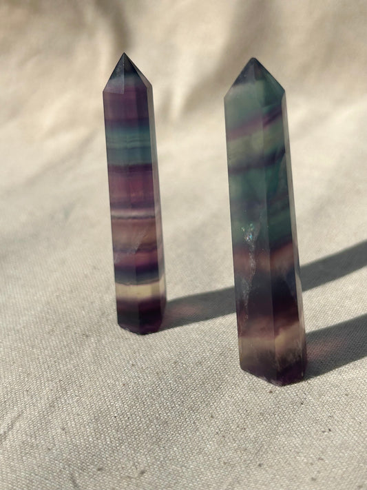 Small Fluorite point