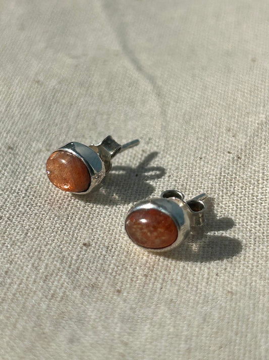 Sunstone Earrings