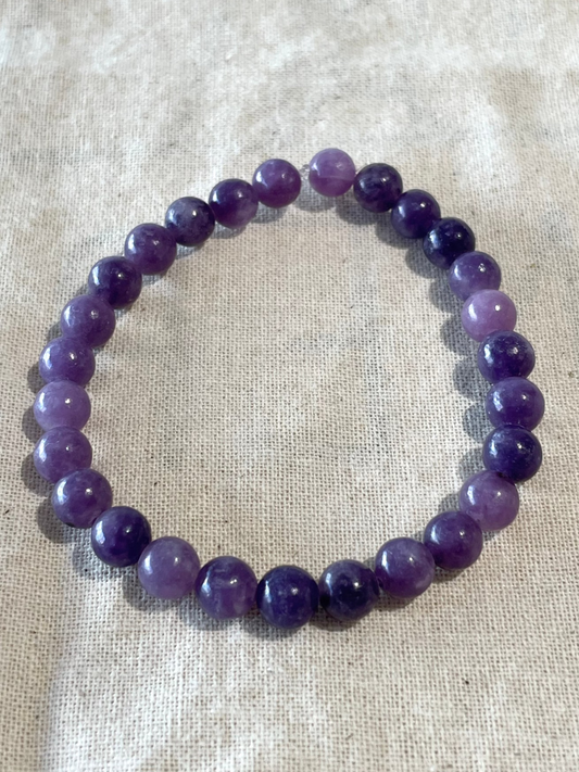 Lepidolite Bracelet 6mm