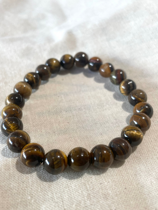 Tiger Eye round Bracelet 8mm