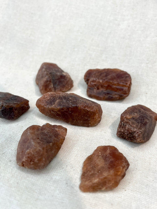 Hessonite Garnet Rough - Large