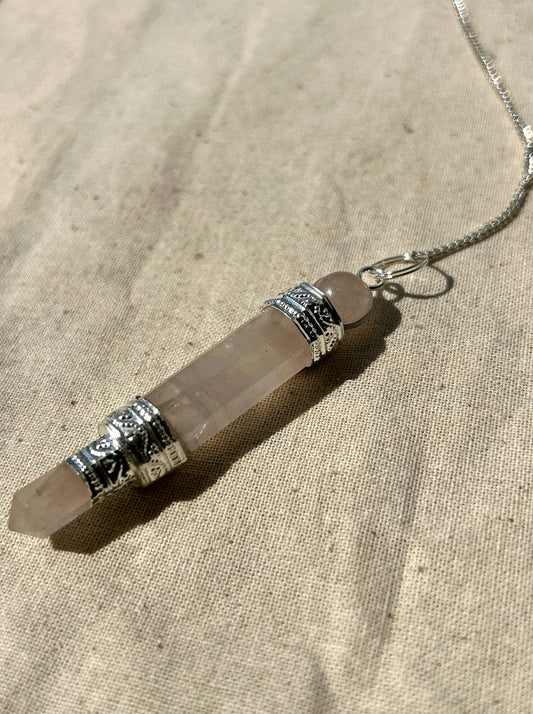 Rose Quartz Pendulum