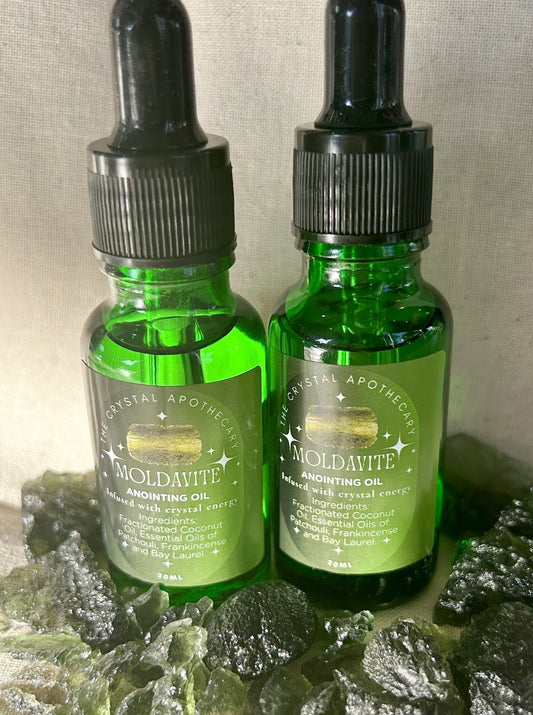 Moldavite Anointing Oil