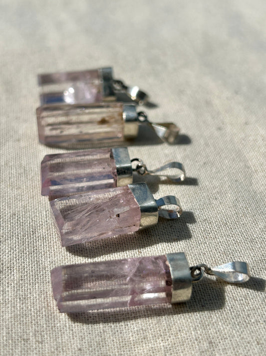 Kunzite Pendant