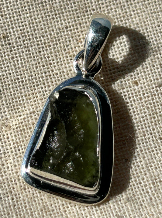 Moldavite Pendant