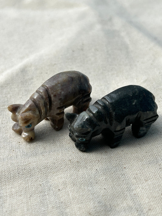 Hippopotamus Carving