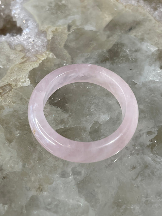 Crystal Ring - Rose Quartz