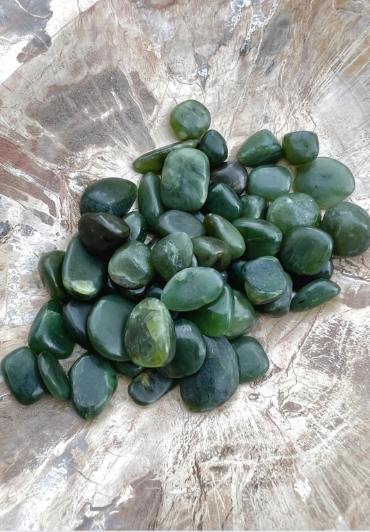 Green Jade Tiny Tumble